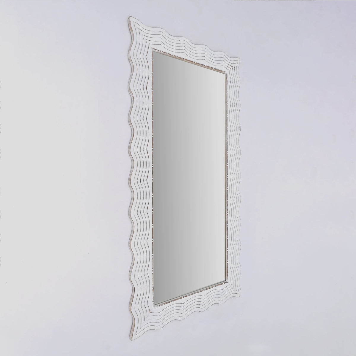 Wooden Wall Mirror - 36x72"