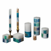 Beach Painted Candles