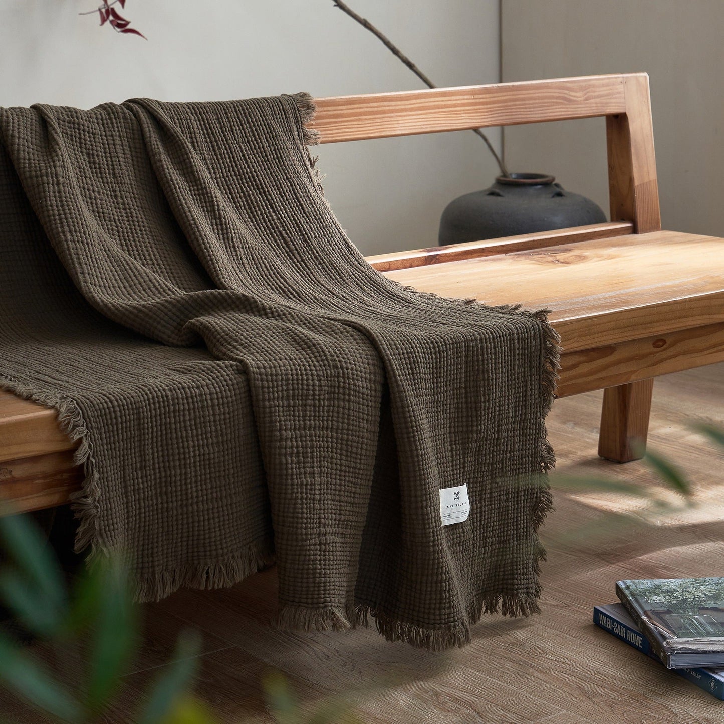 Muslin Gossamer Throw Blanket