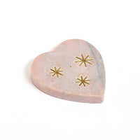 Pink Marble Incense Holder