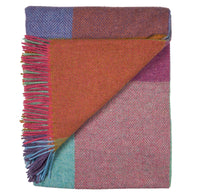 Kaleidoscope Merino Wool Throw