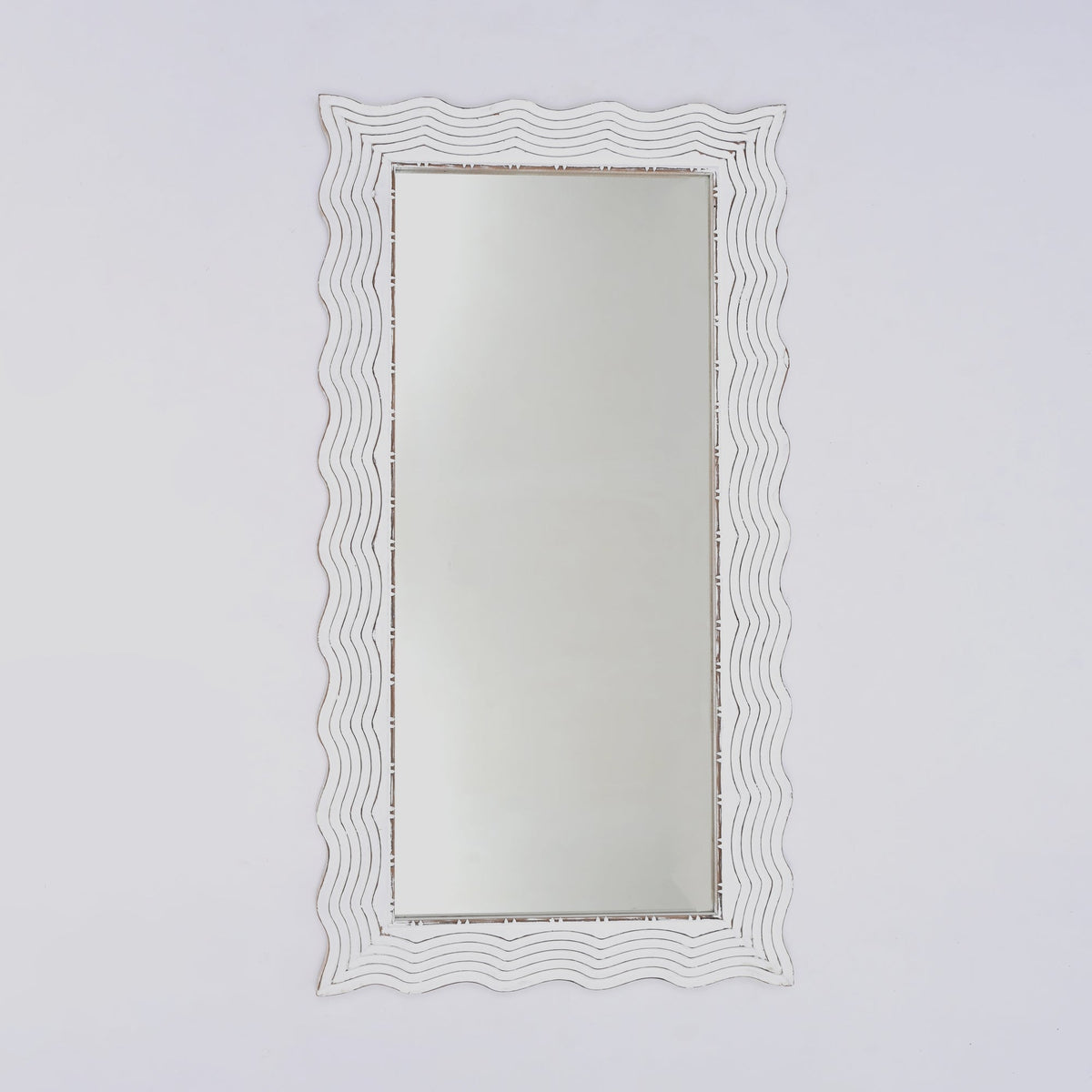 Wooden Wall Mirror - 36x72"