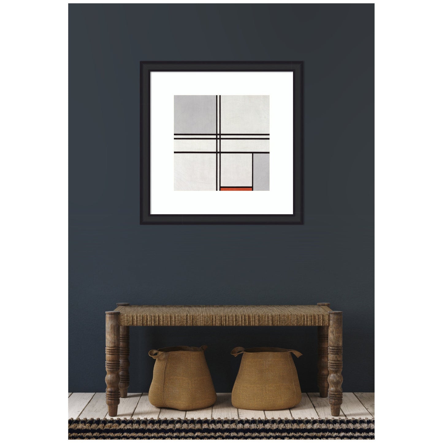 Piet Mondrian - Framed Print