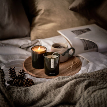 Green Bamboo Candle