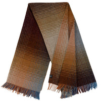Highland Burgundy Ombre Throw