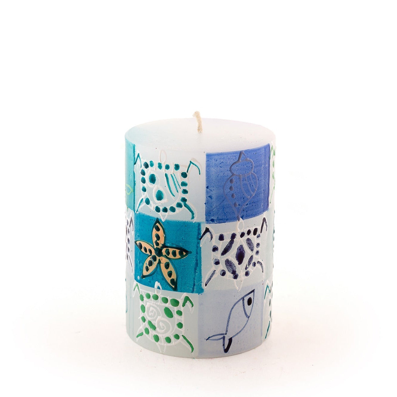 Beach Painted Candles