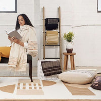 Unah Handwoven Organic Cotton Throw