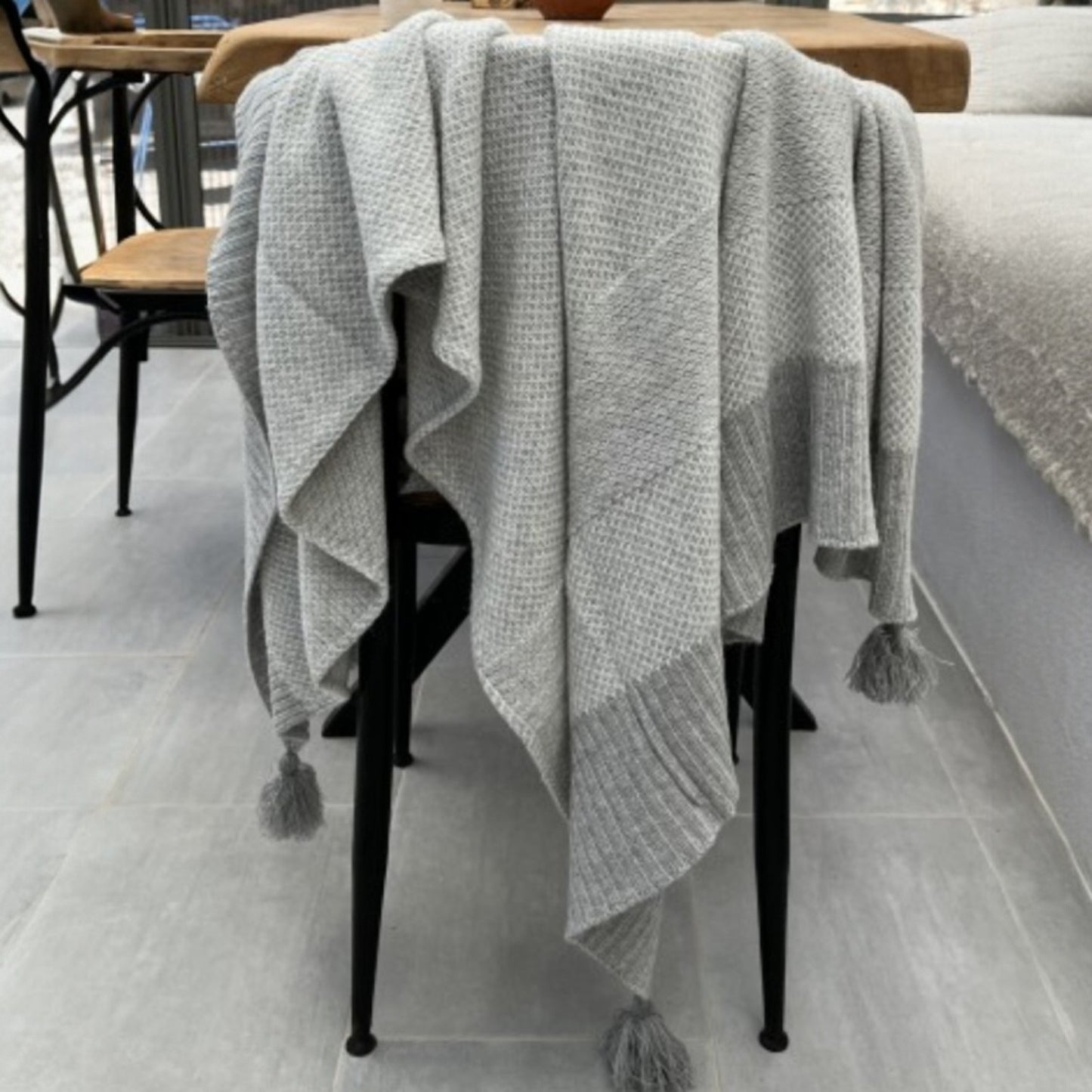 Wool Blended Throw