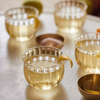 Eira Small Glass Cups - Set of 4