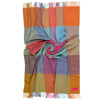 Kaleidoscope Merino Wool Throw