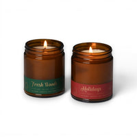 Holiday Soy Blend Candle Set - Set of 2