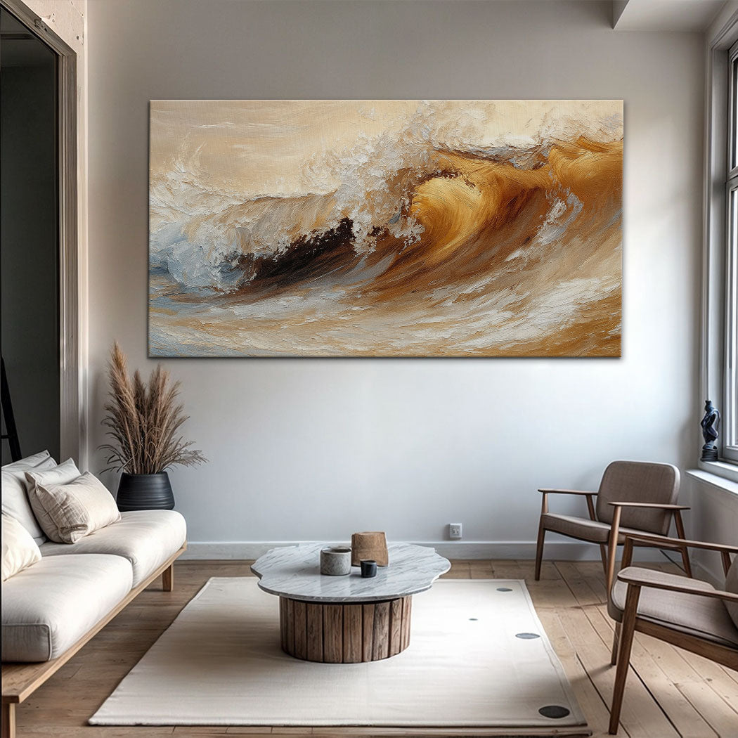 Ocean Wave Seascape - Canvas Print