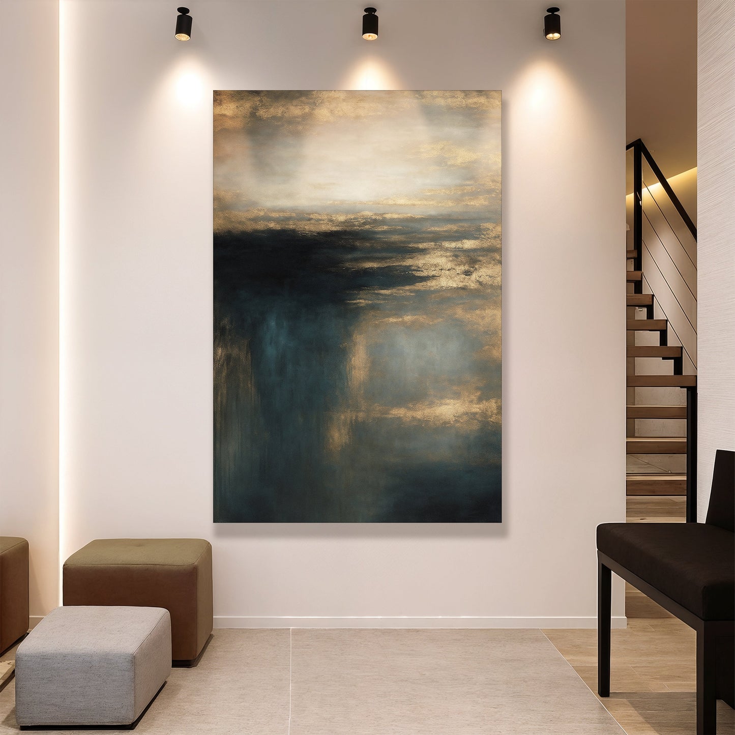 Cloudscape Glimmer - Canvas Print