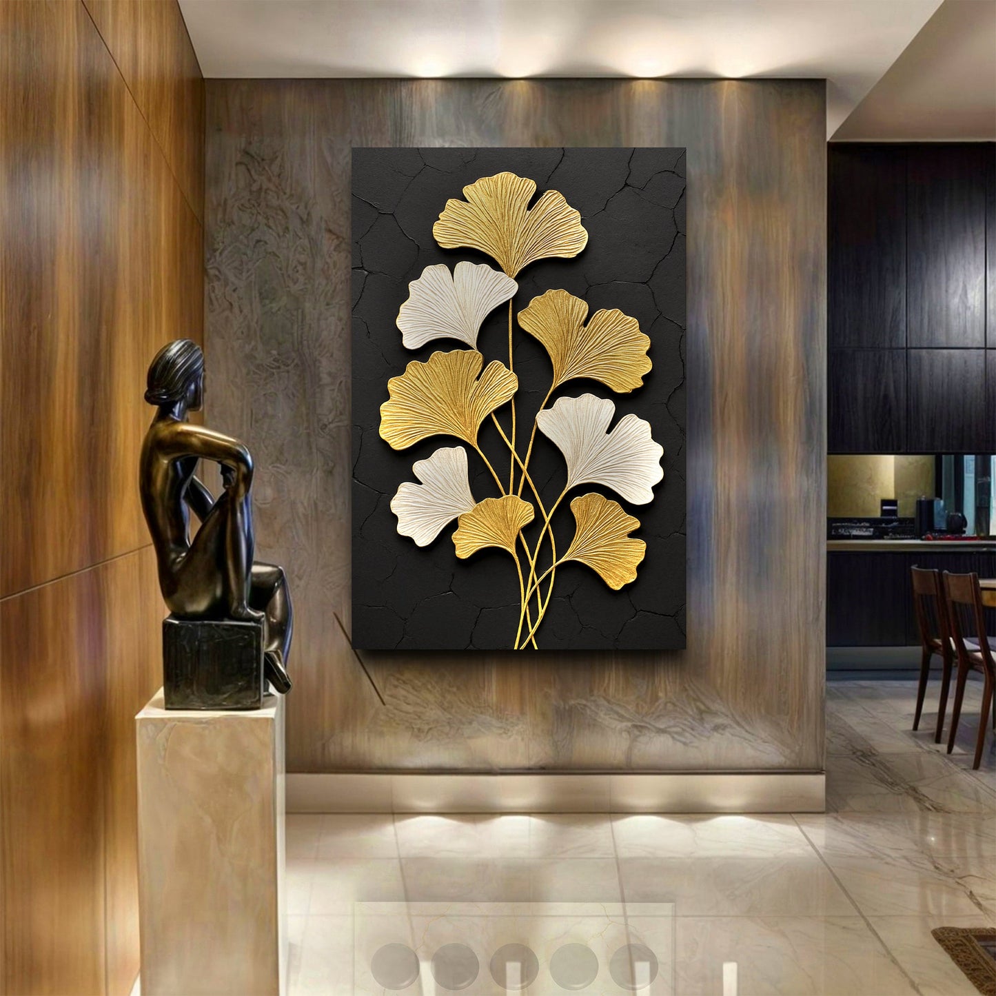 Golden Ginkgo - Canvas Print