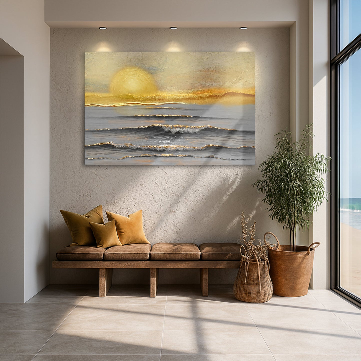 Golden Horizon - Canvas Print