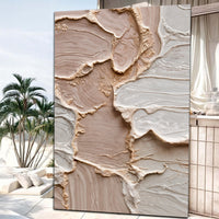 Ivory Layers - Canvas Print