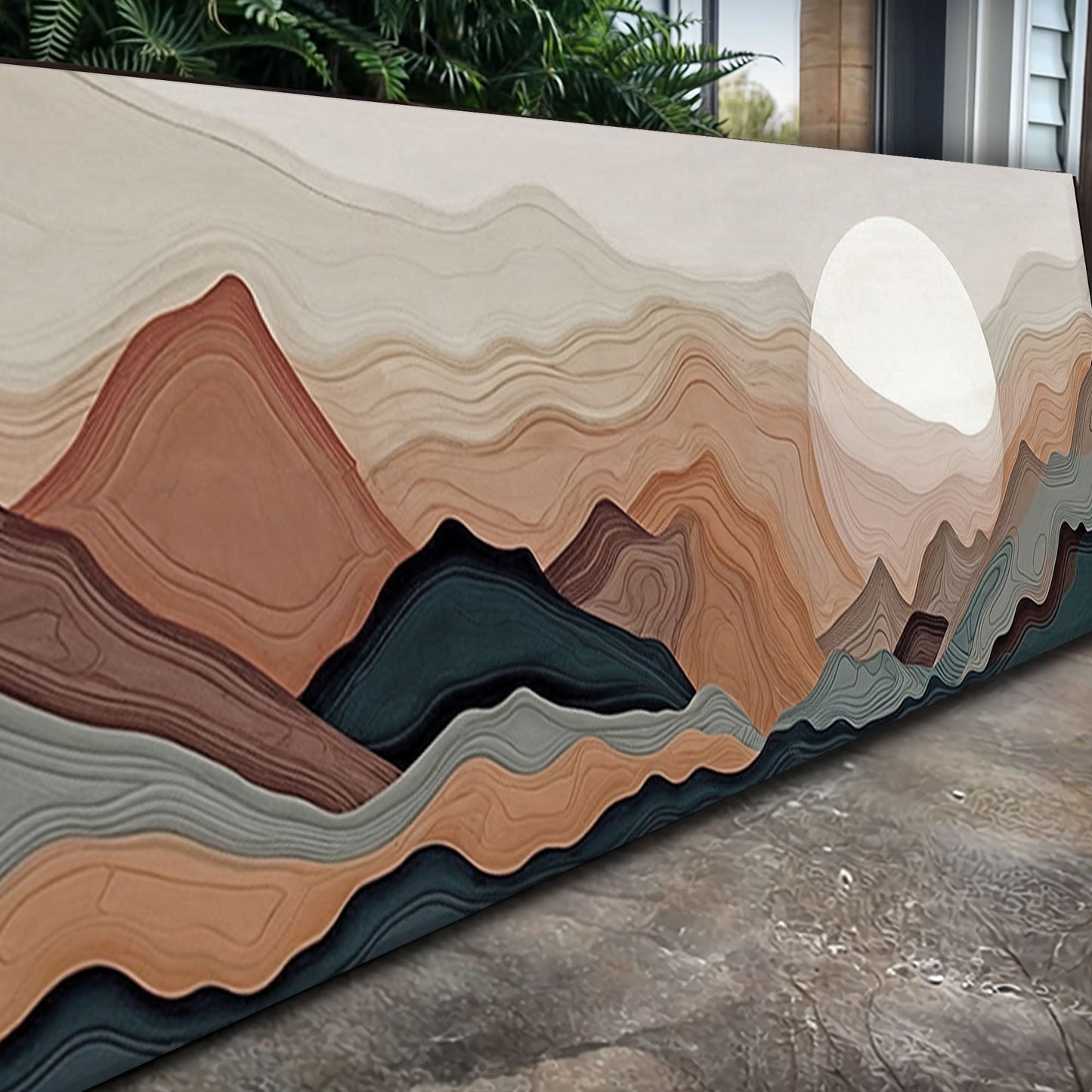 Layered Ridge - Canvas Print