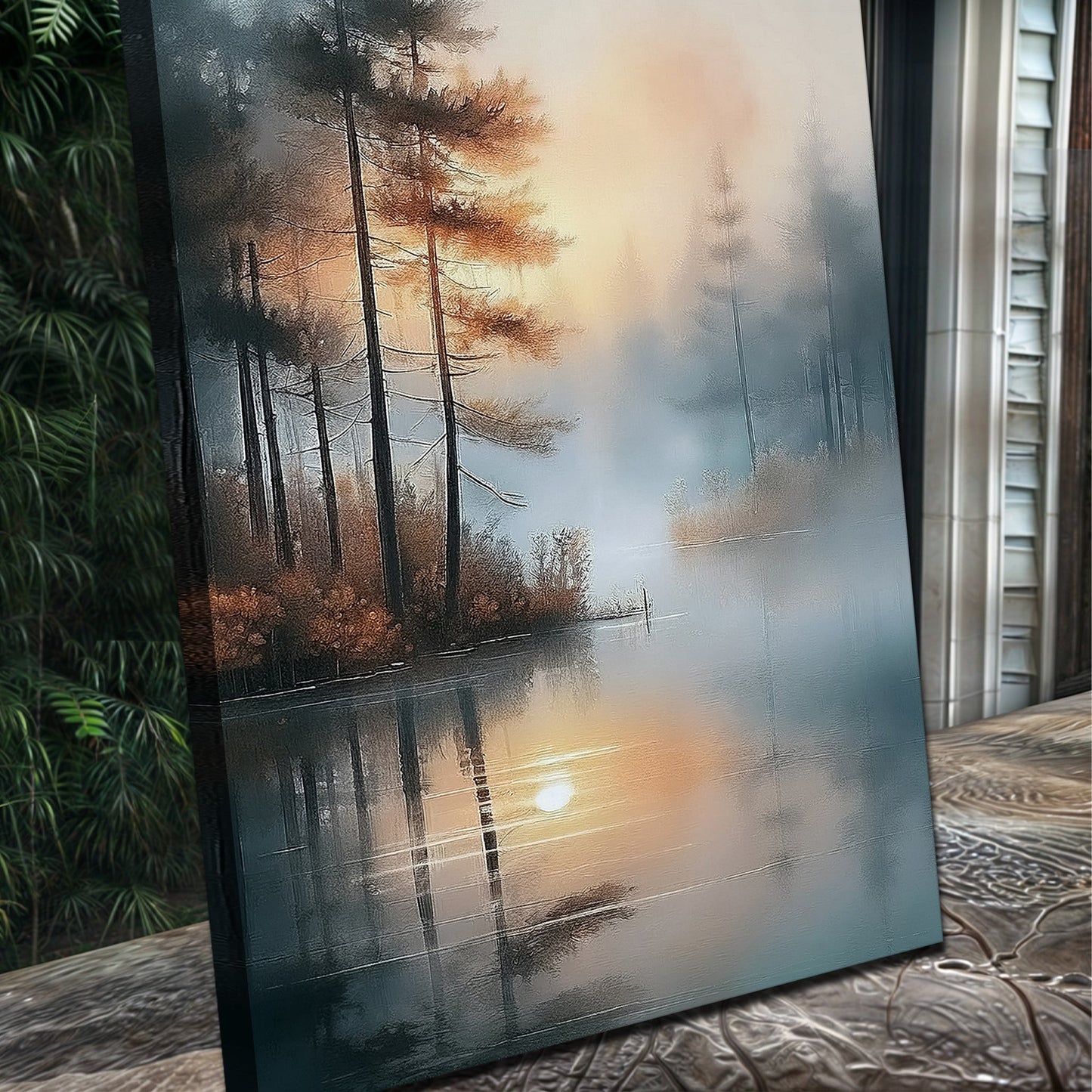 Morning Mist - Canvas Print
