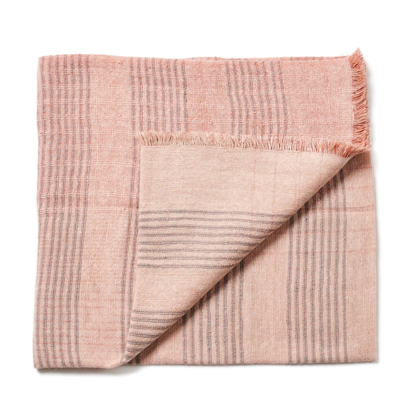 Silica Rose Handwoven Merino Throw