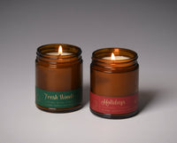Holiday Soy Blend Candle Set - Set of 2