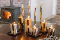 Klimt Geometric Candles