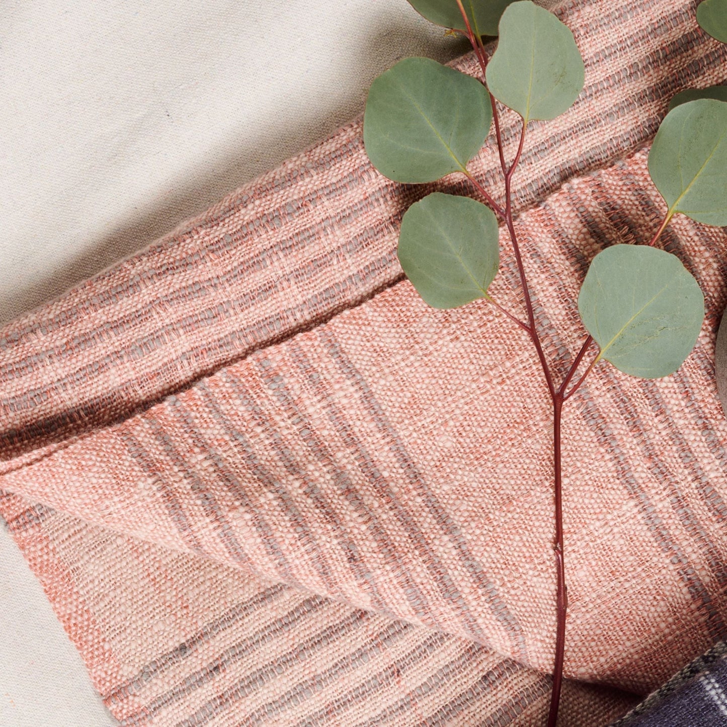 Silica Rose Handwoven Merino Throw