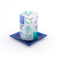 Beach Painted Candles