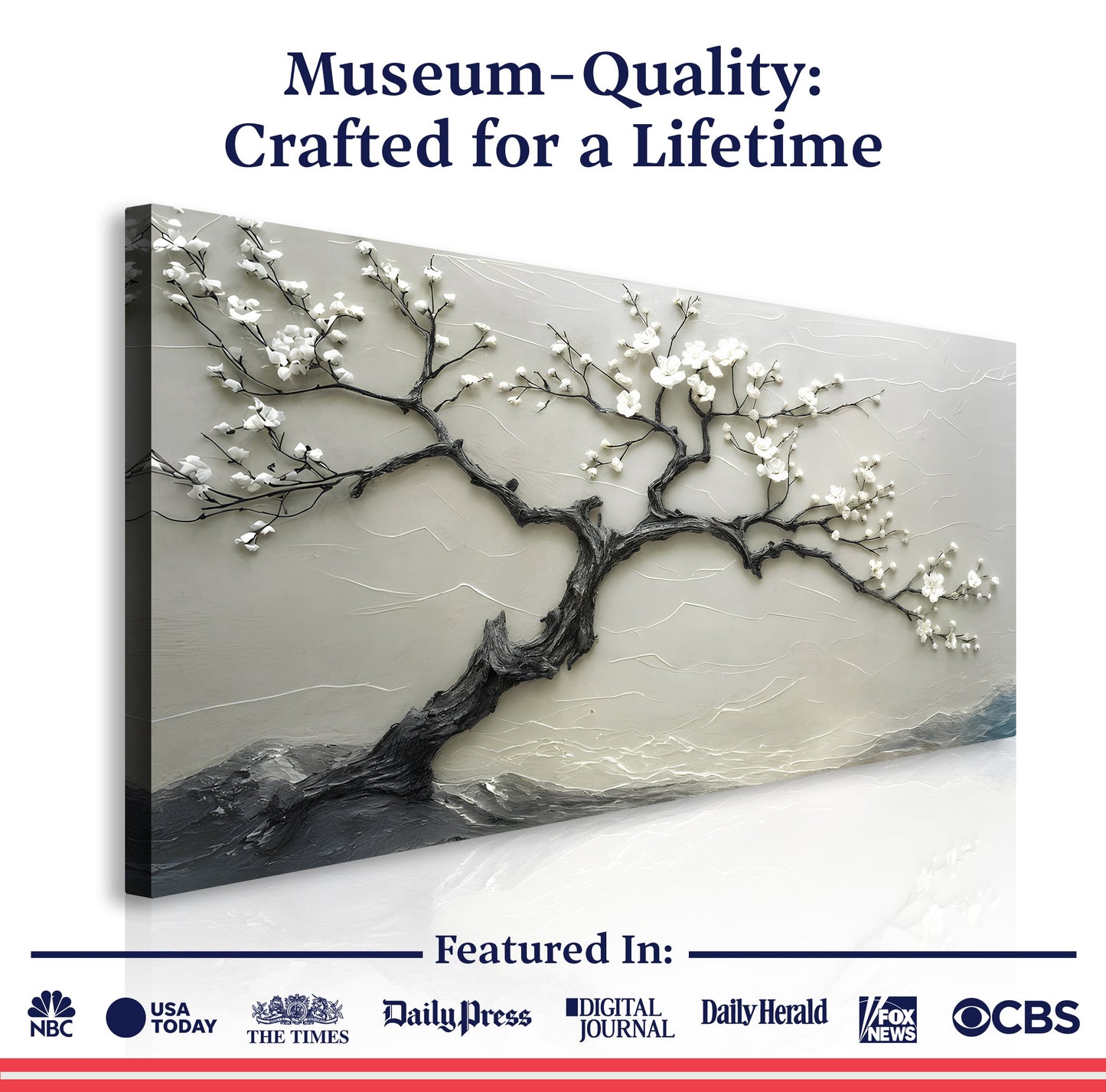 Silent Blossom - Canvas Print