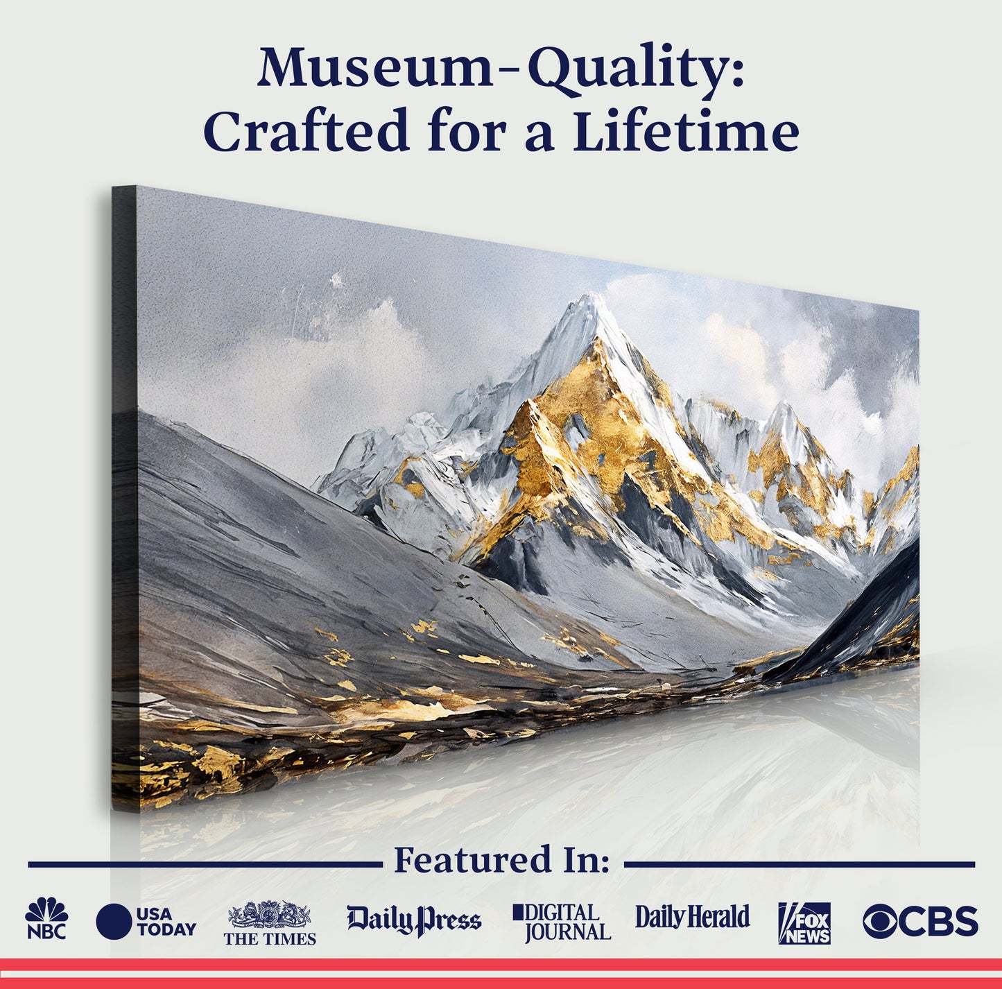 Mountain Minimalist - Canvas Print