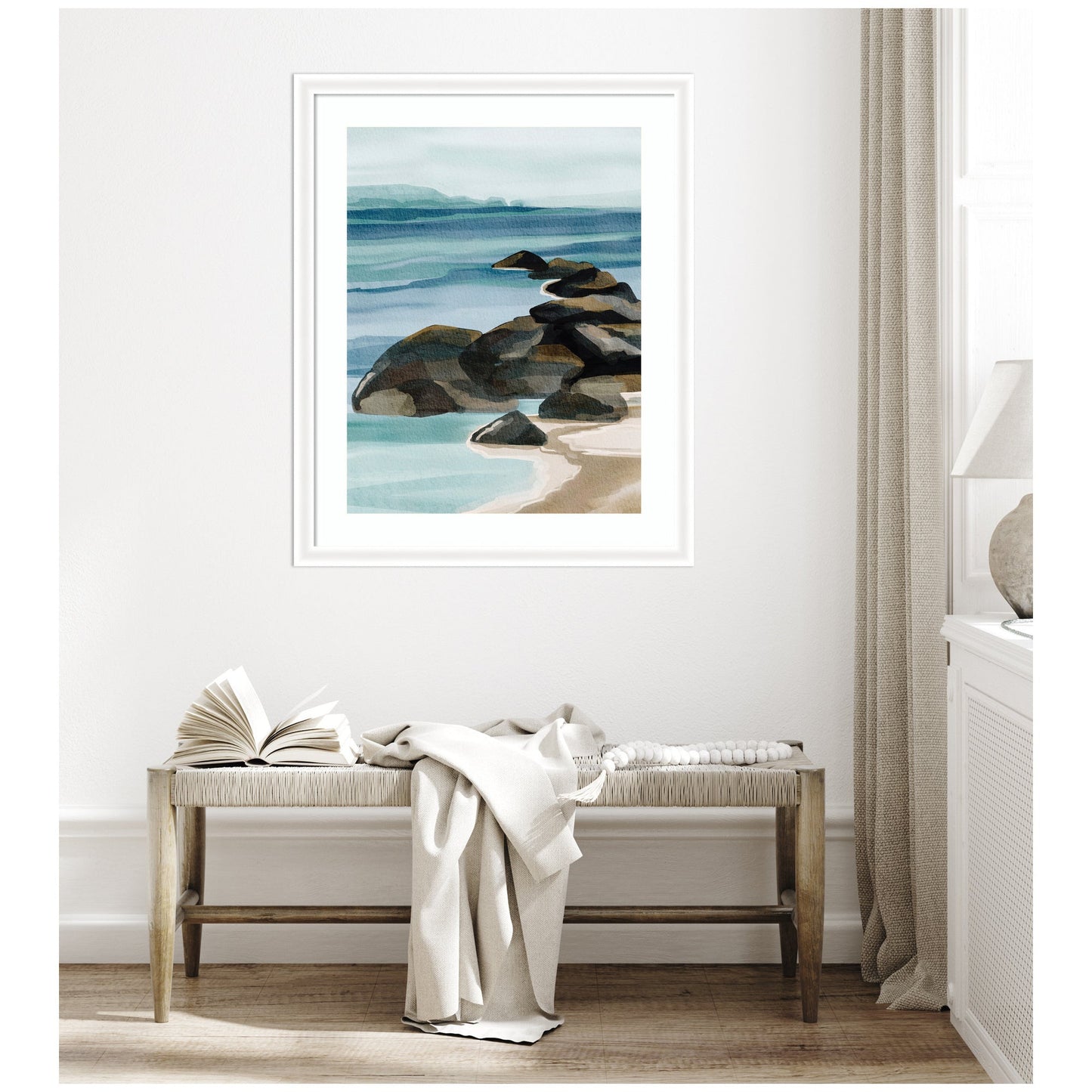 Ocean Breeze - Framed Print