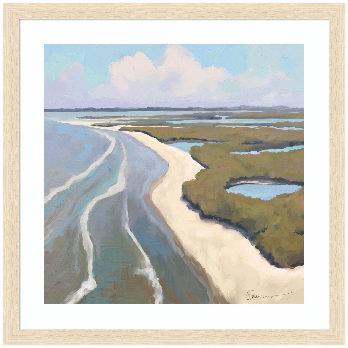 Coastal Visions - Framed Print