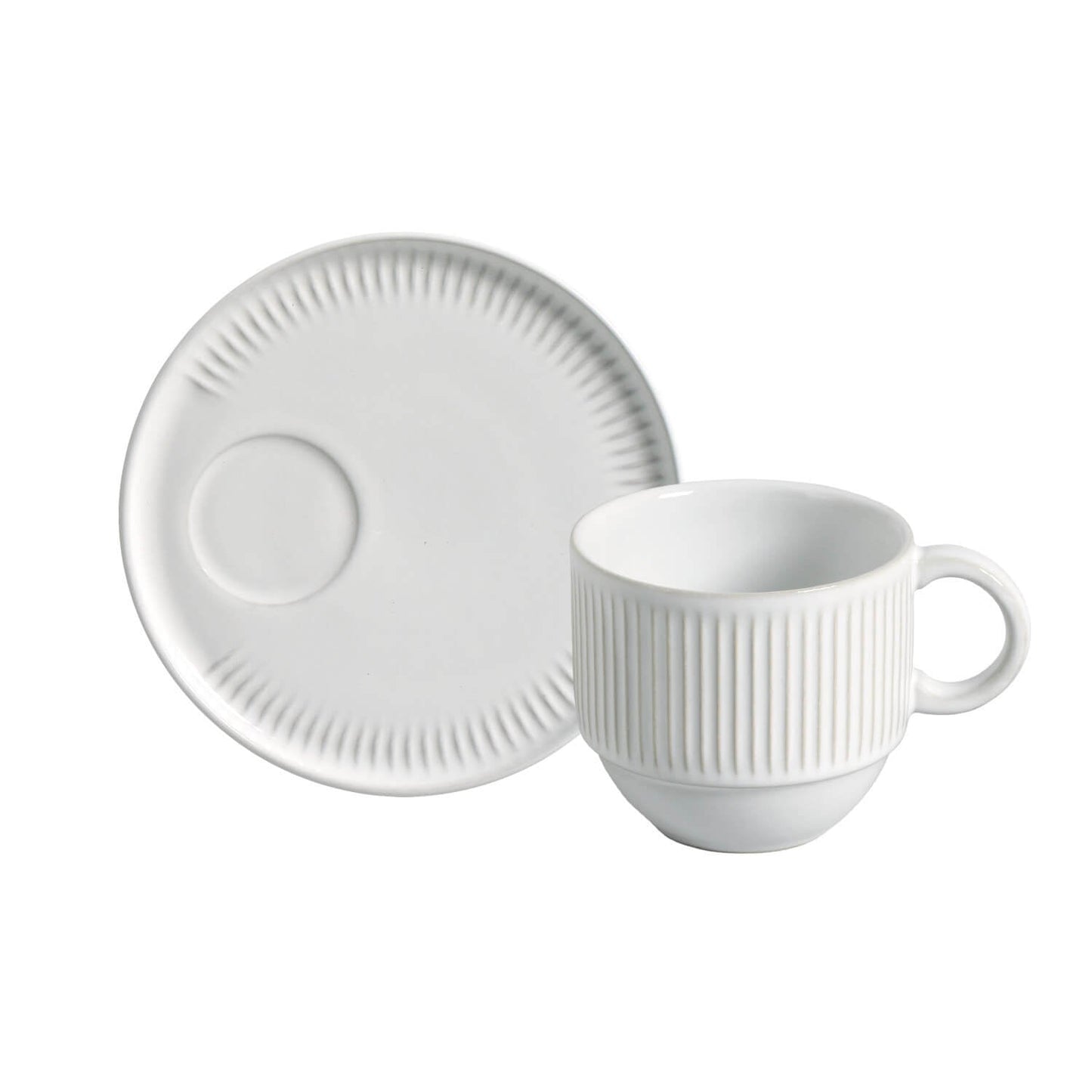 Tea Cup & Saucer - Set of 6
