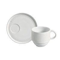 Tea Cup & Saucer - Set of 6