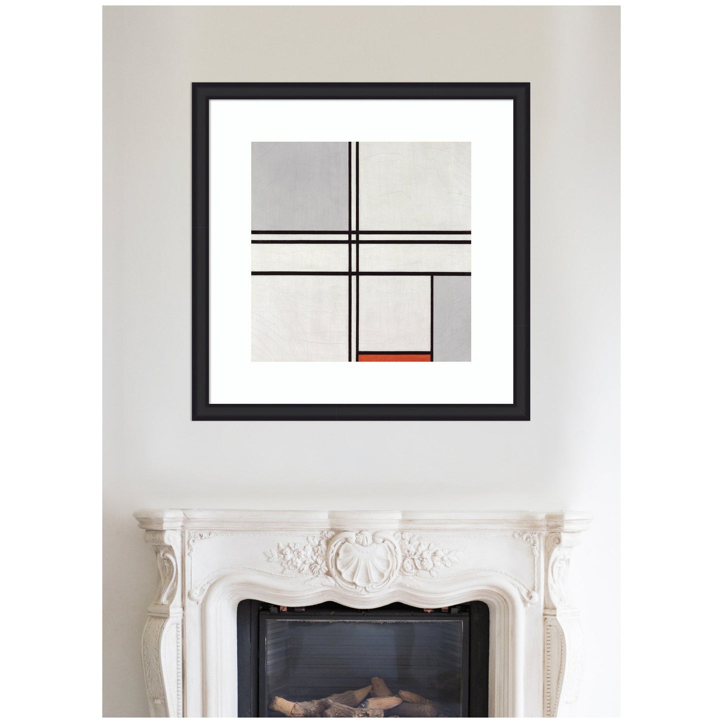 Piet Mondrian - Framed Print