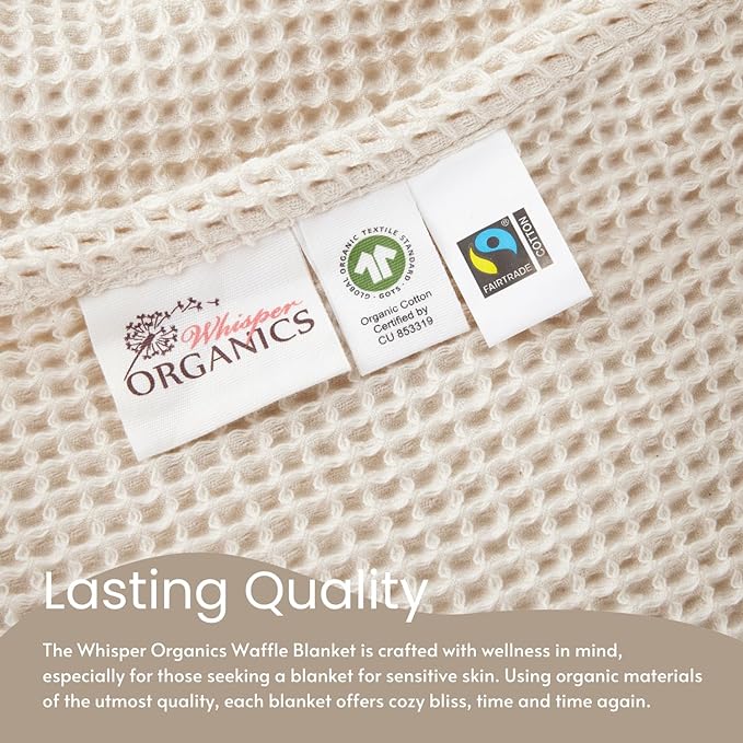Organic Waffle Blanket