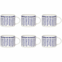 Porcelain Mug - Set of 6