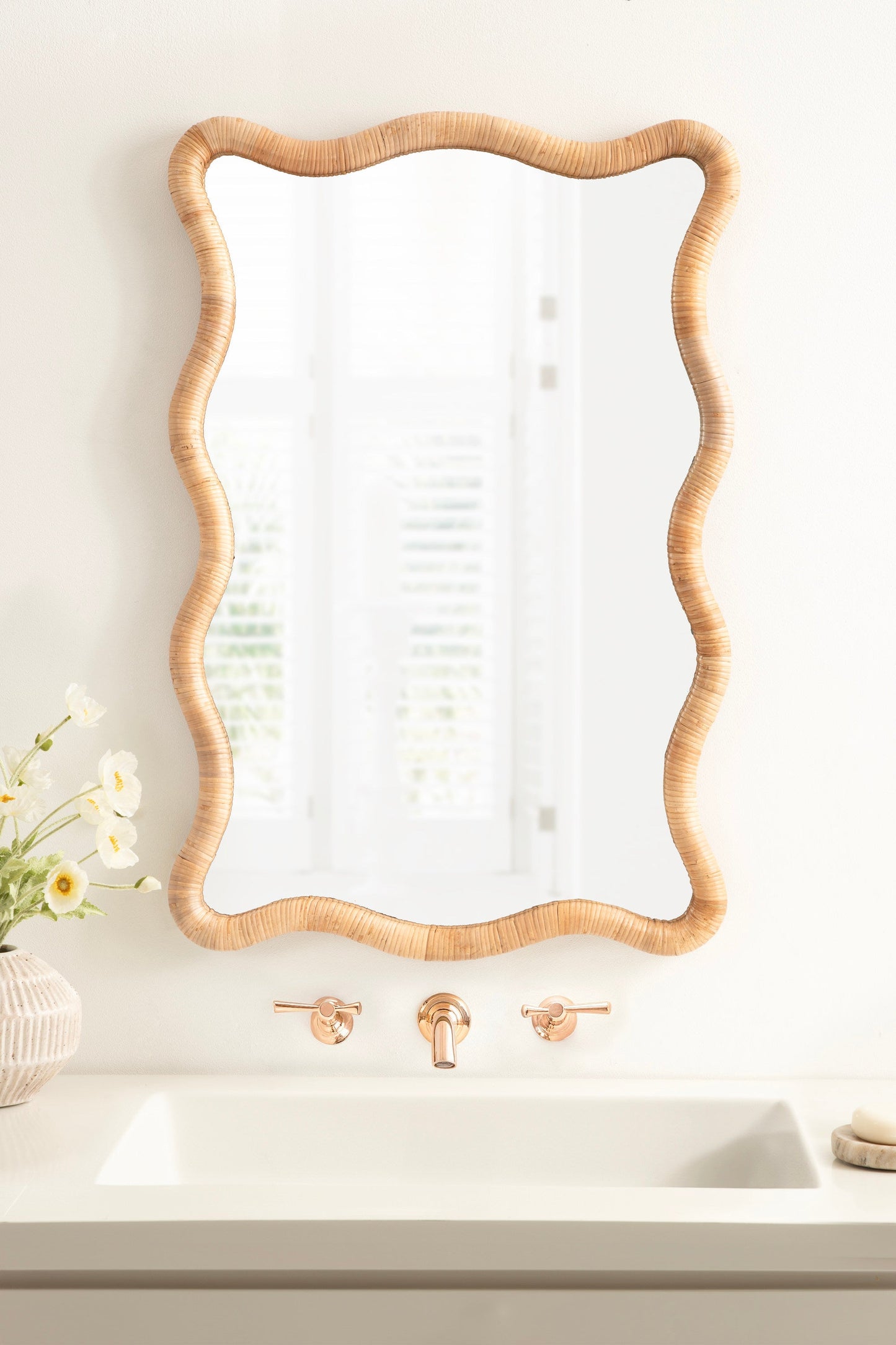 Seriva Rattan Mirror