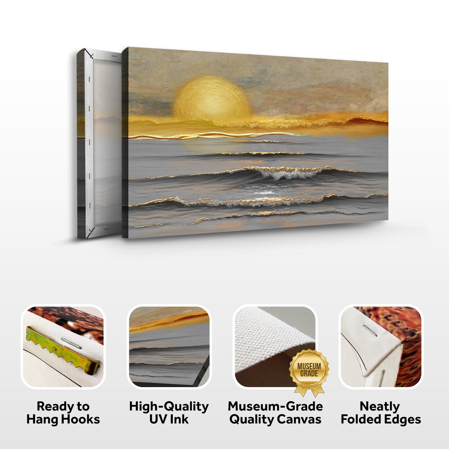 Golden Horizon - Canvas Print