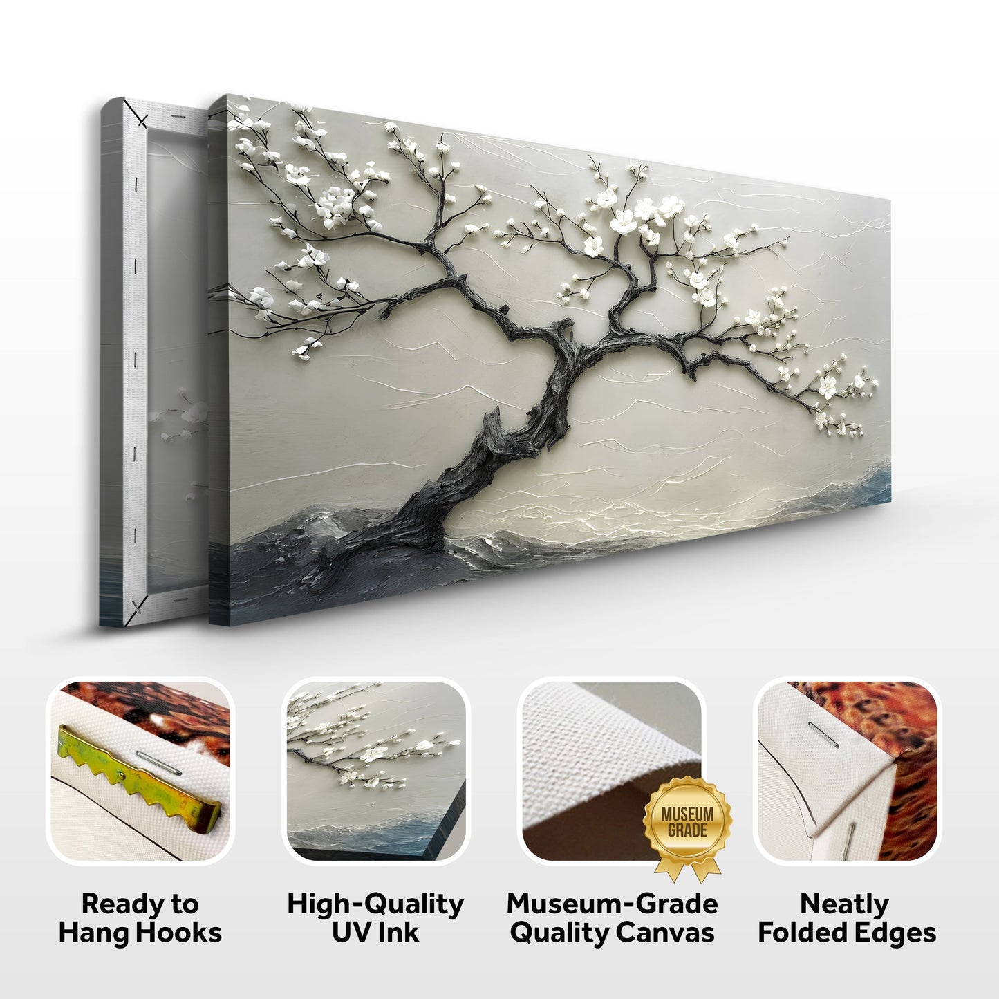 Silent Blossom - Canvas Print