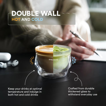 Double Wall Glass — Set of 2