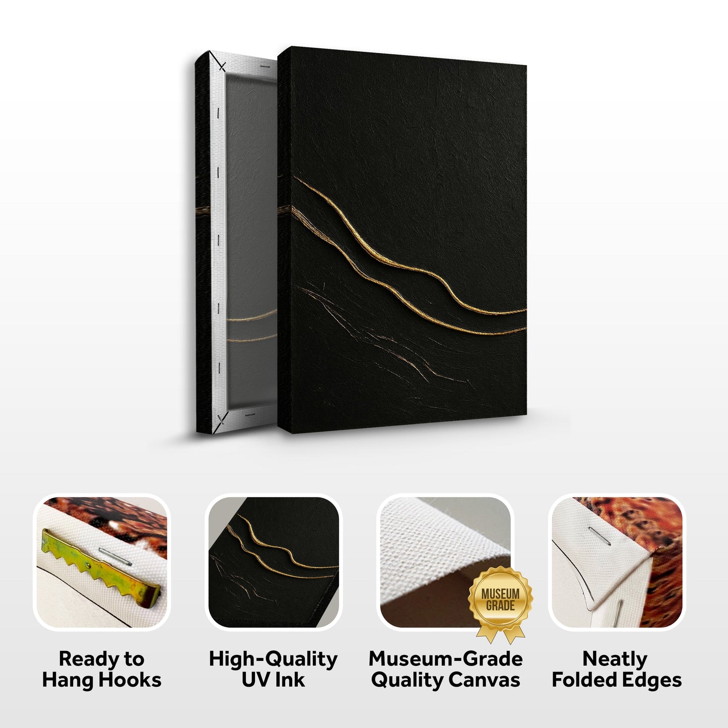 Modern Abstract Minimalist - Canvas Print