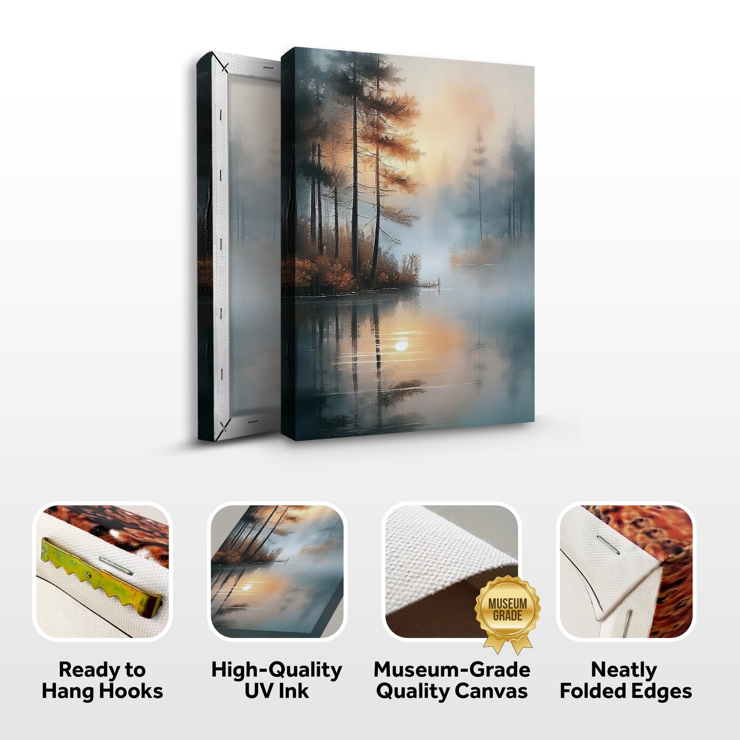 Morning Mist - Canvas Print