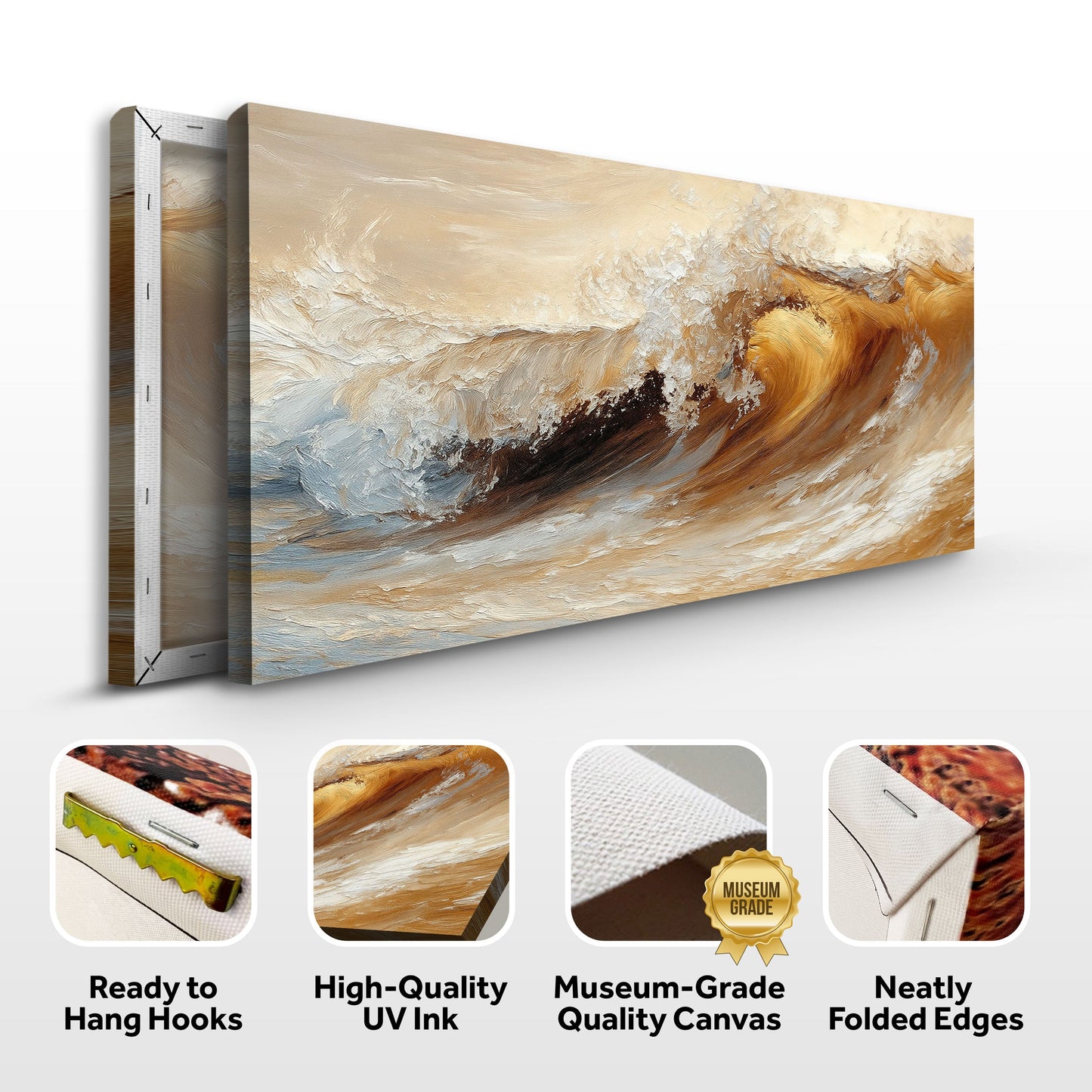 Ocean Wave Seascape - Canvas Print