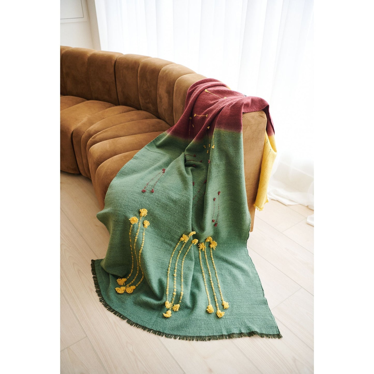 Himalayan Foothills Merino Throw