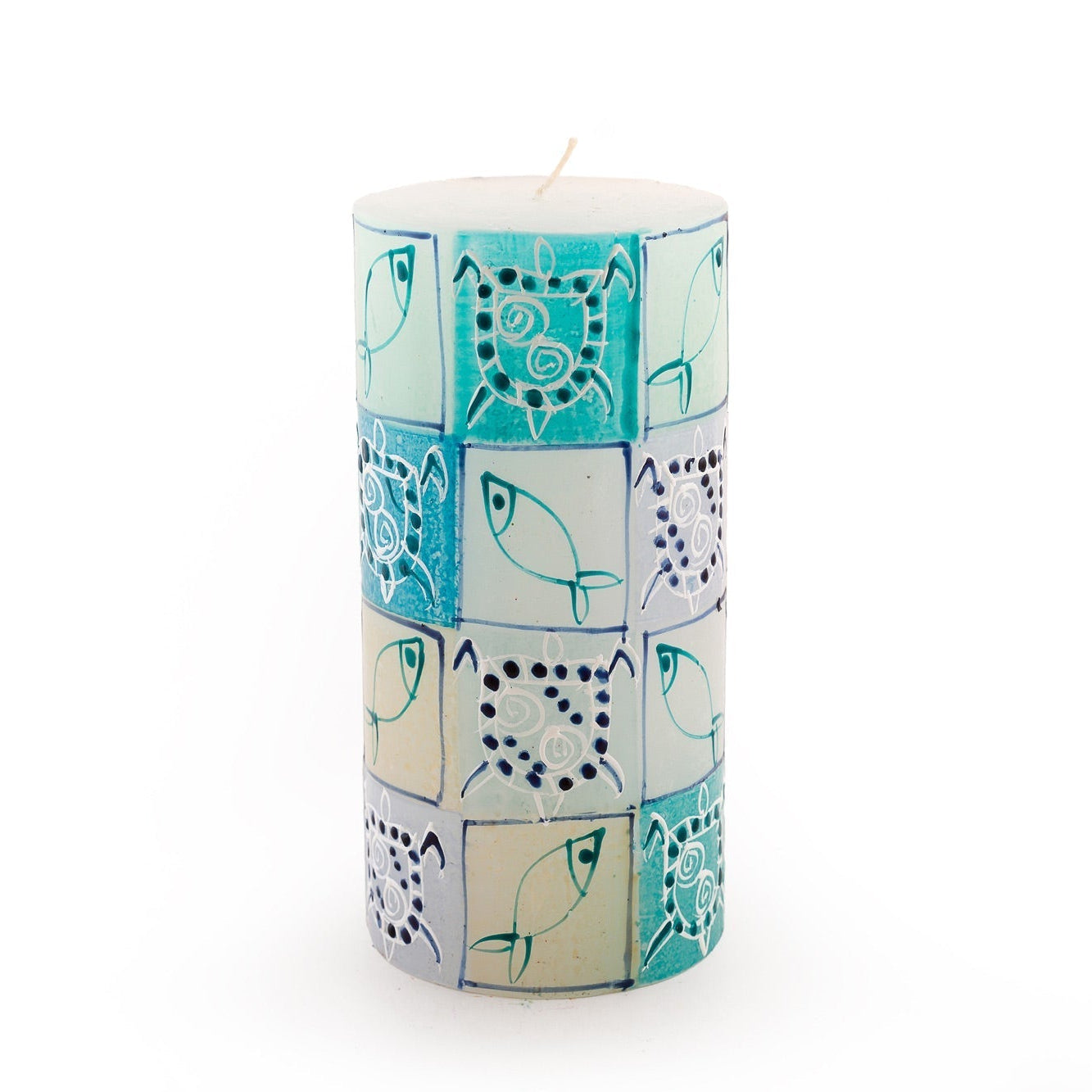 Beach Painted Candles