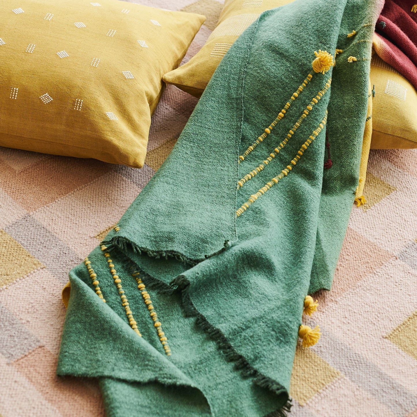Himalayan Foothills Merino Throw