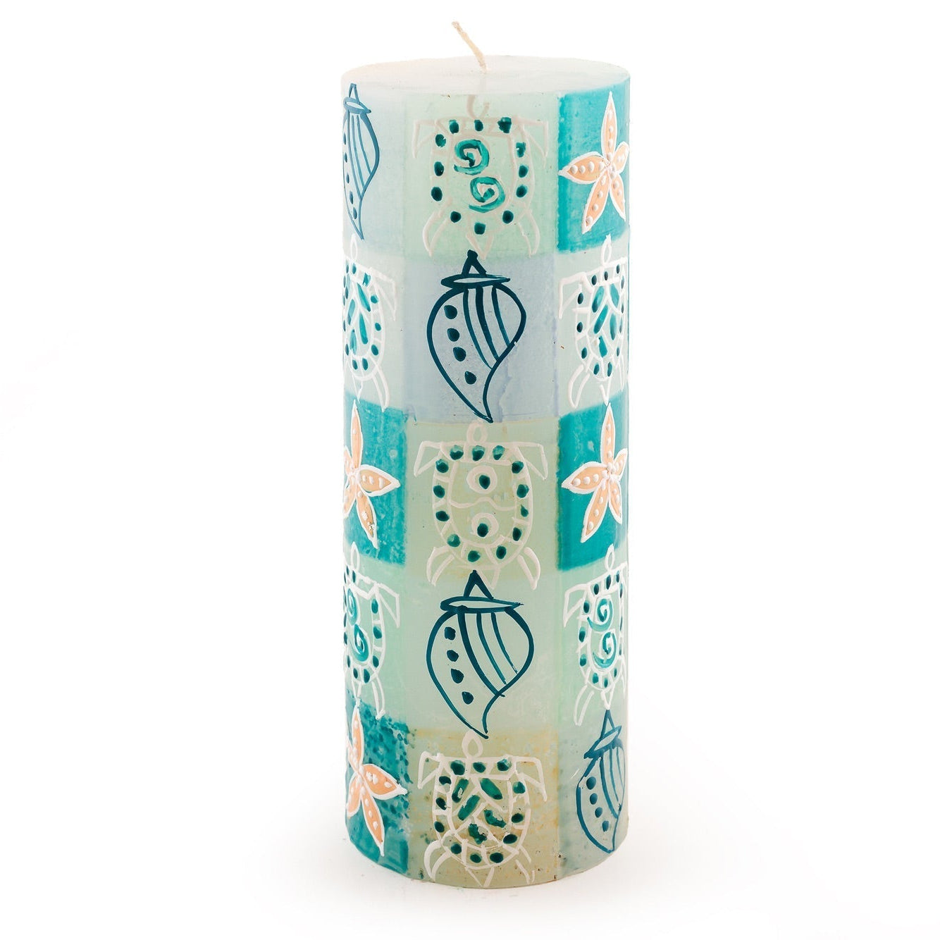 Beach Painted Candles