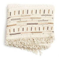 Unah Handwoven Organic Cotton Throw