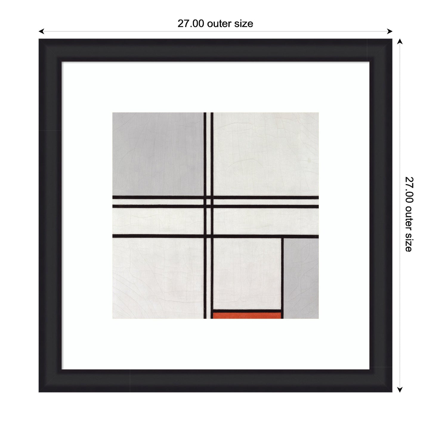 Piet Mondrian - Framed Print