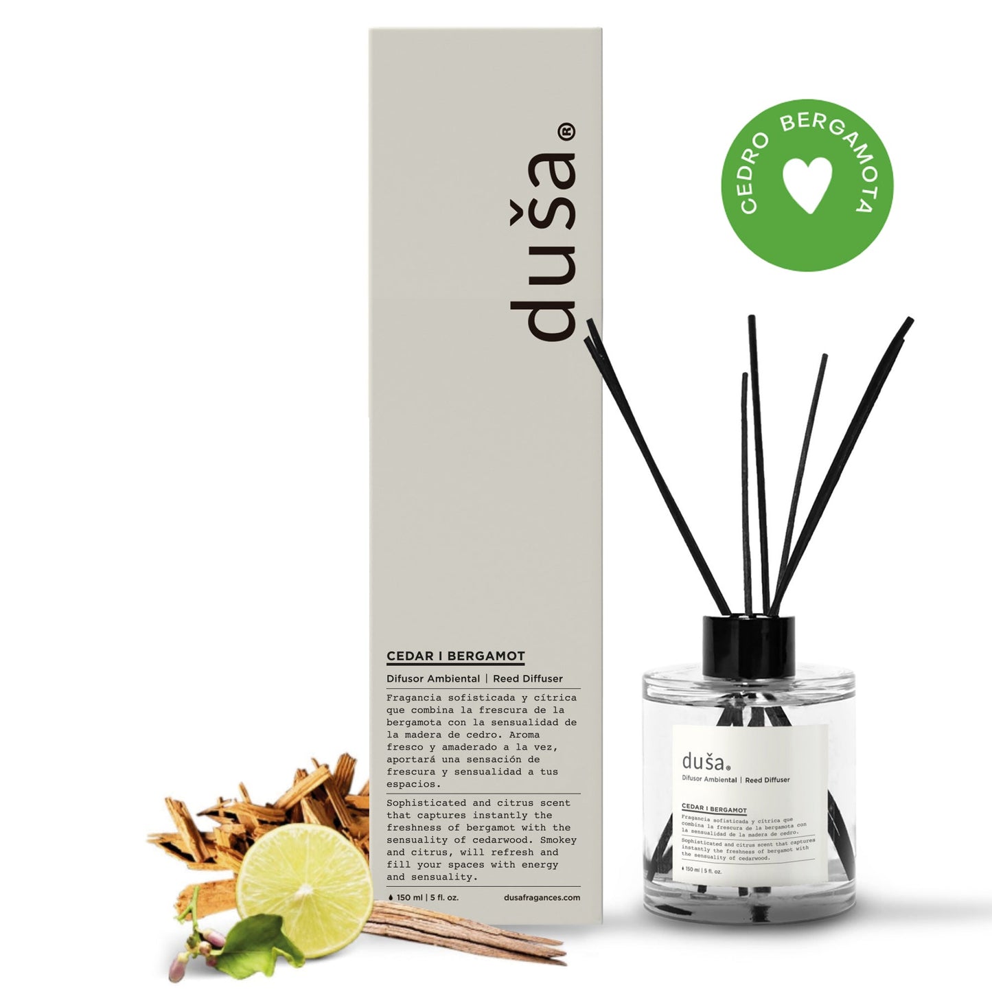 Cedar Bergamote Reed Diffuser